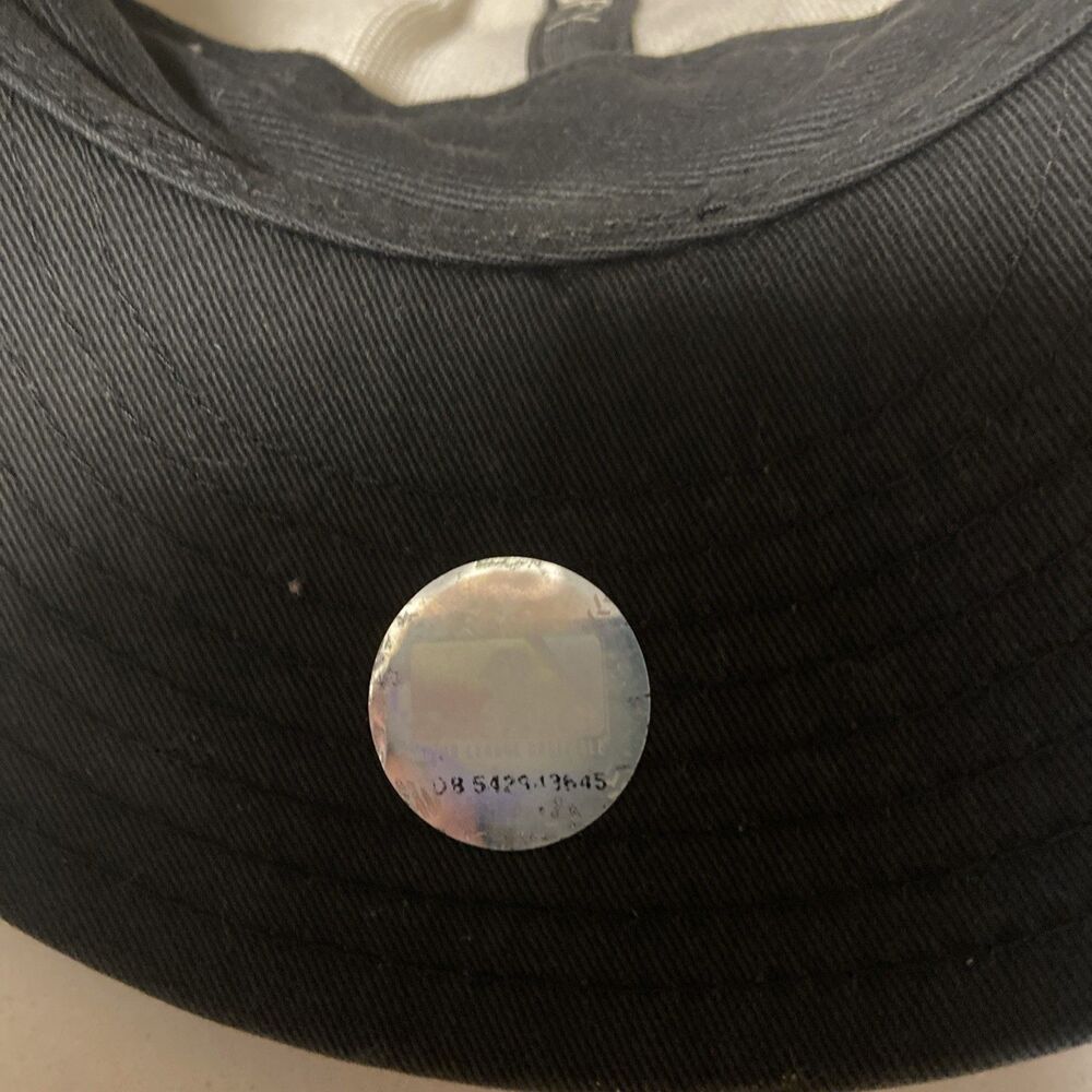 New York Yankees Hat Cap Fitted Mens 7 1/4 White Logo MLB Baseball New Era -RARE - Picture 5 of 5